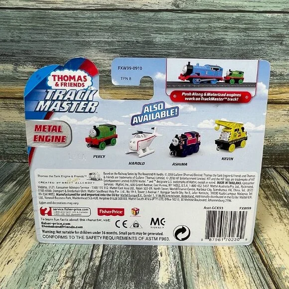 Thomas & Friends Track Master Thomas Metal Engine Kids Toy FXW99-0910 NEW SEALED - Picture 2 of 2